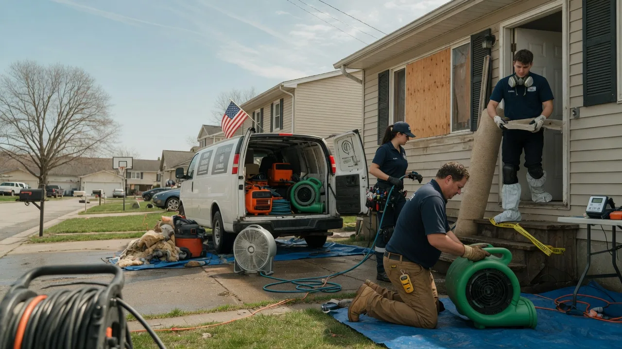 Water Damage Restoration in Moscow, TX near me